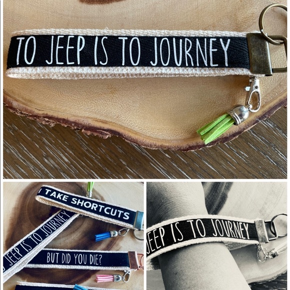 Custom Made Keyfob Wristlet